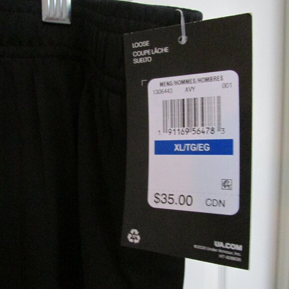 NEW Under Armour Men's Tech Graphic Shorts, black, size XL - Picture 4 of 7